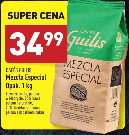 Kawa ziarnista Cafes Guilis
