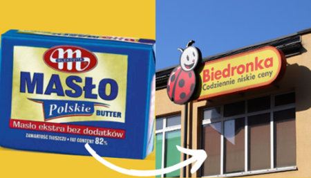 Promocja na Masło w Biedronce.