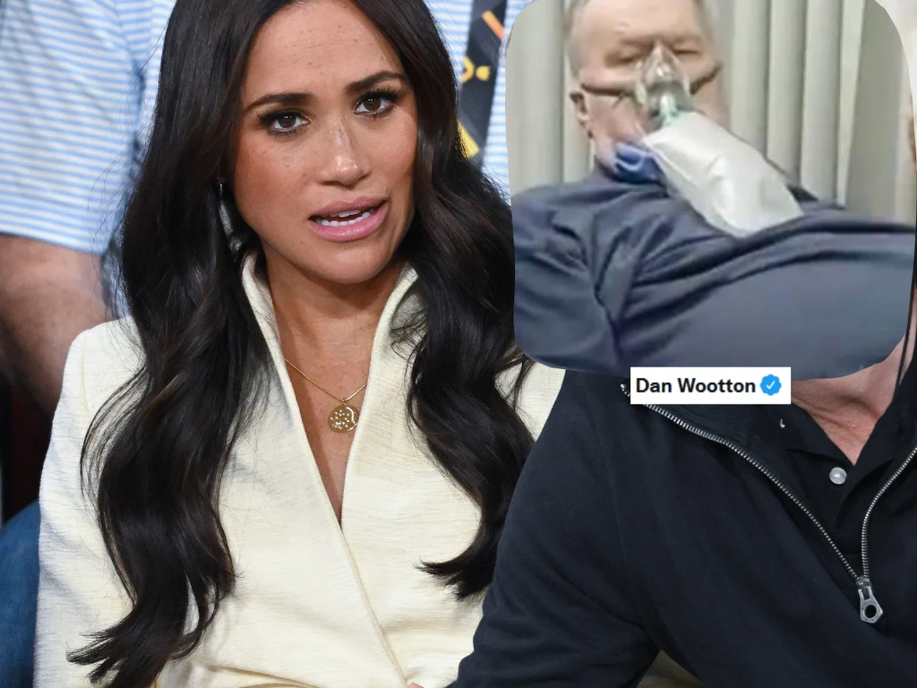 Meghan Markle pogodzi się z ojcem, który trafił do szpitala? Foto: Twitter danwootton / dailymail