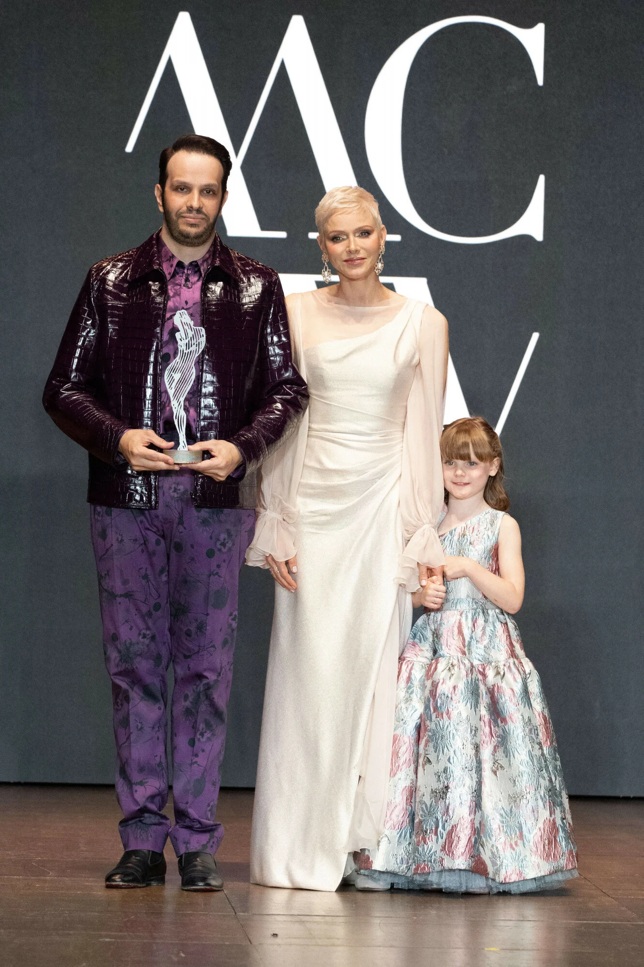 Księżna Charlene z córką Gabrielle