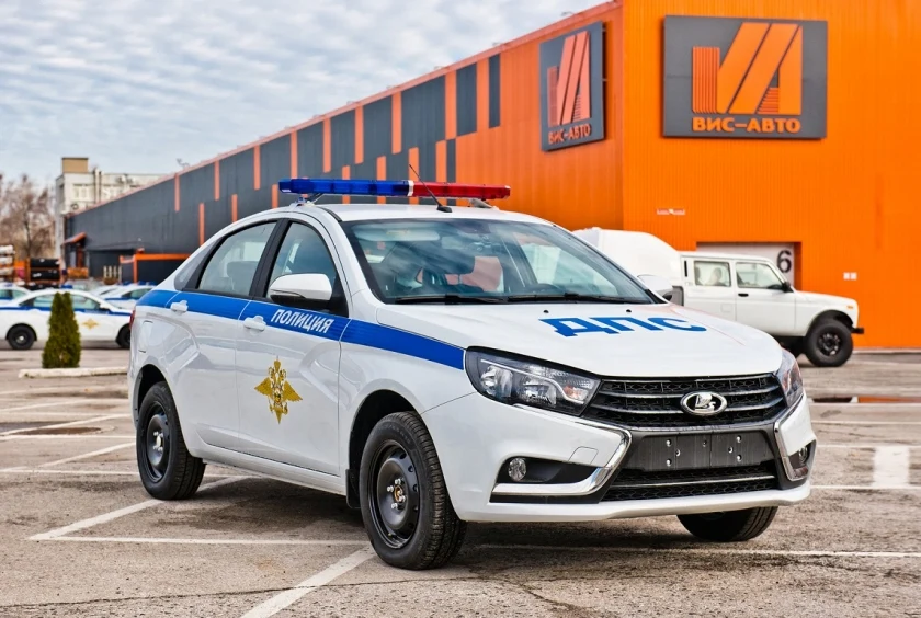 Łada Granta w specyfikacji dla rosyjskiej policji