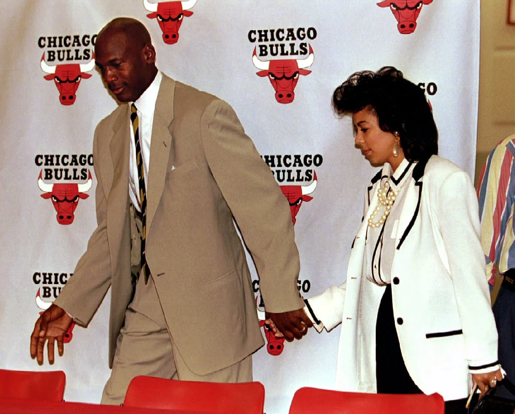 Juanita Jordan i Michael Jordan Juanita Jordan i Michael Jordan