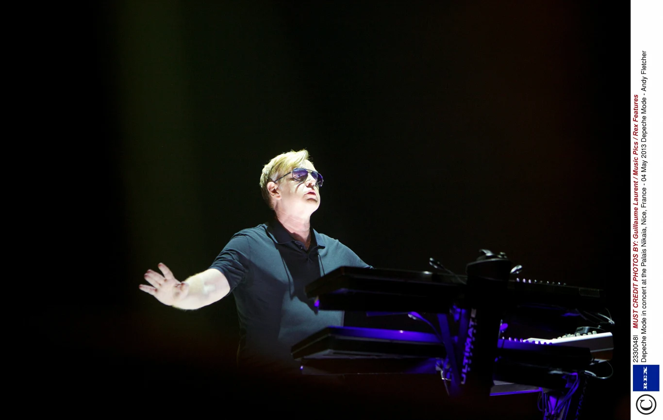 Andy Fletcher z Depeche Mode Andy Fletcher z Depeche Mode