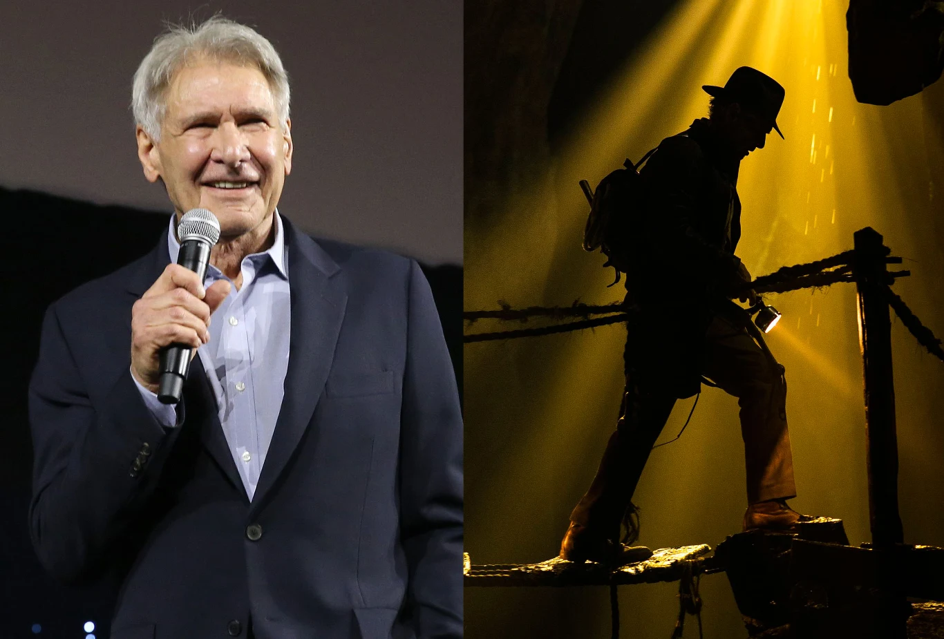 Harrison Ford zaprezentował fanom "Gwiezdnych wojen" pierwsze zdjęcie z "Indiany Jonesa 5" Harrison Ford zaprezentował fanom "Gwiezdnych wojen" pierwsze zdjęcie z "Indiany Jonesa 5"