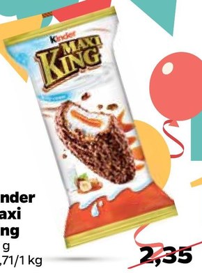 Kinder Maxi King Bar 35g 