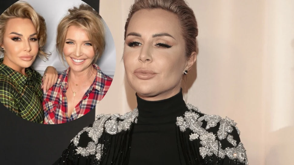 Blanka Lipińska z mamą