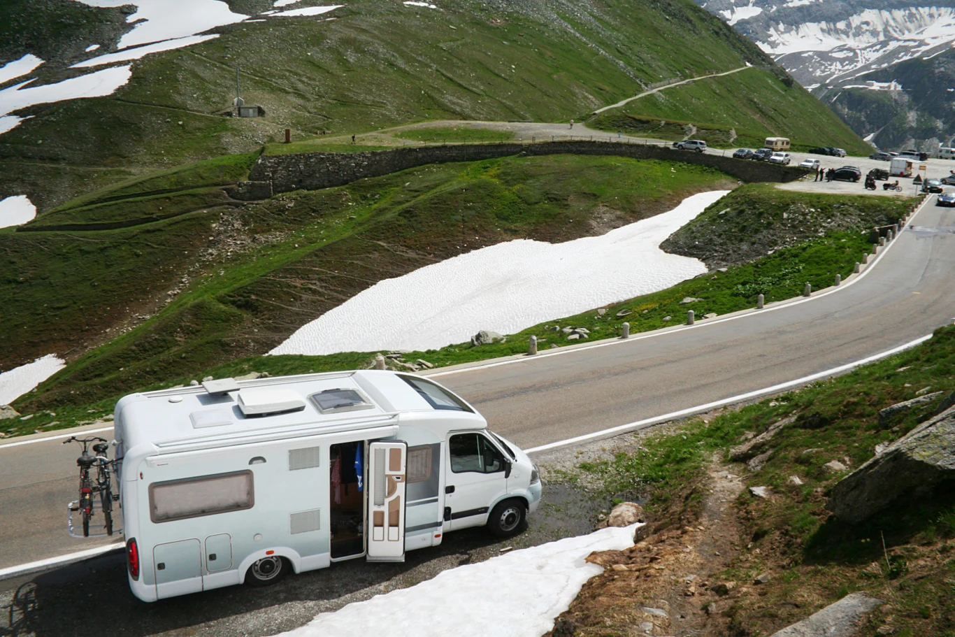 Furkapass w Szwajcarii Furkapass w Szwajcarii