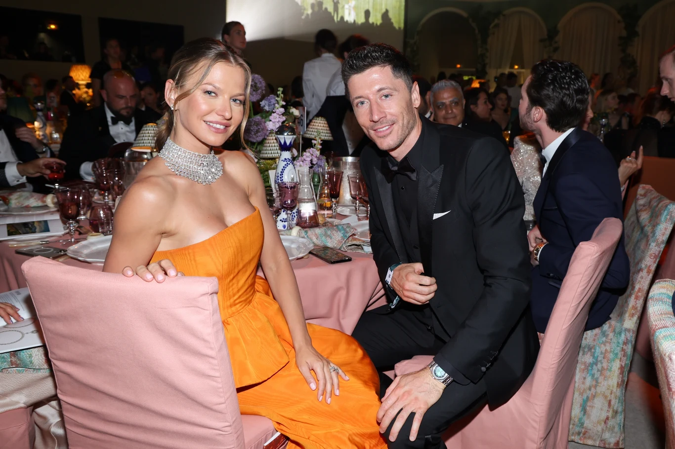 Cannes 2022: Anna Lewandowska i Robert Lewandowski Cannes 2022: Anna Lewandowska i Robert Lewandowski