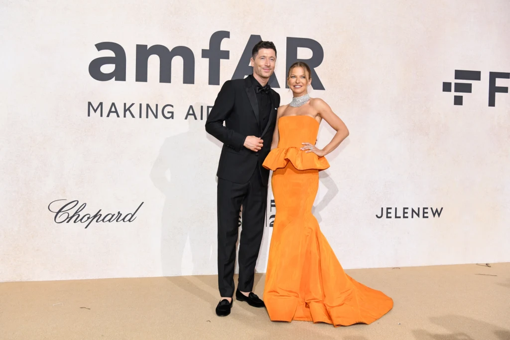Cannes 2022: Anna Lewandowska i Robert Lewandowski Cannes 2022: Anna Lewandowska i Robert Lewandowski