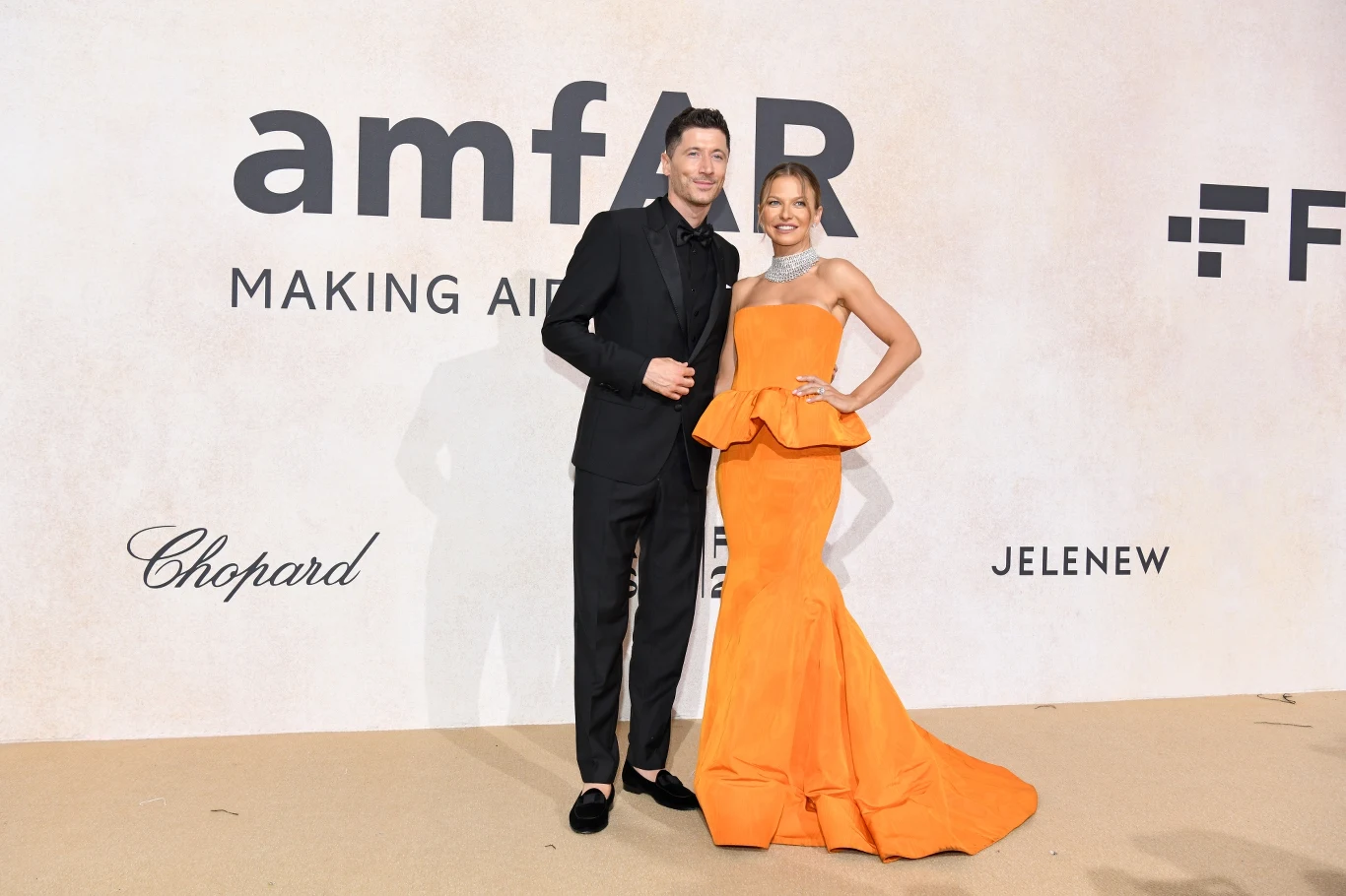 Cannes 2022: Anna Lewandowska i Robert Lewandowski Cannes 2022: Anna Lewandowska i Robert Lewandowski