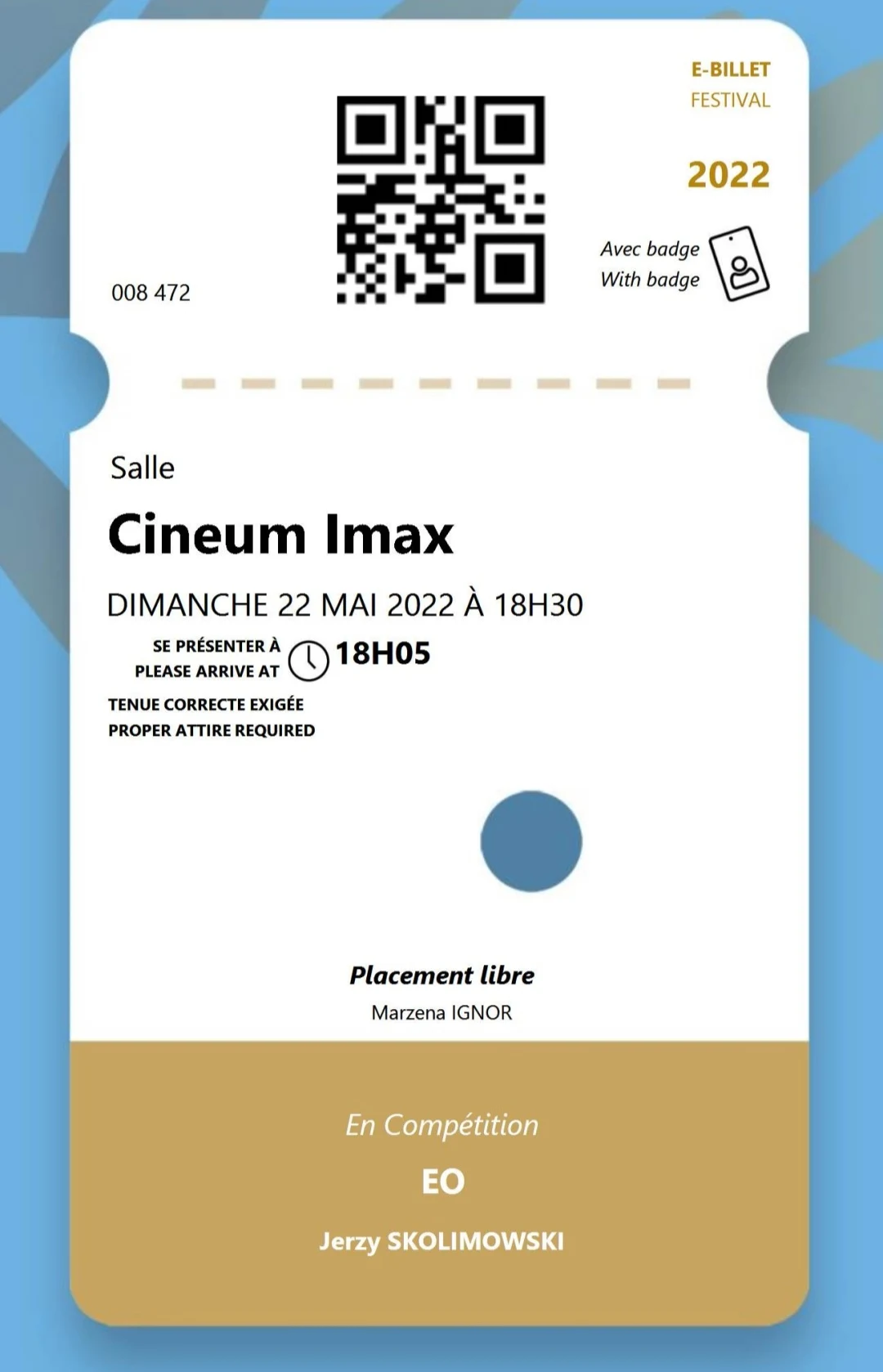 Cannes 2022, fot. Marzena Ignor/Polsat News