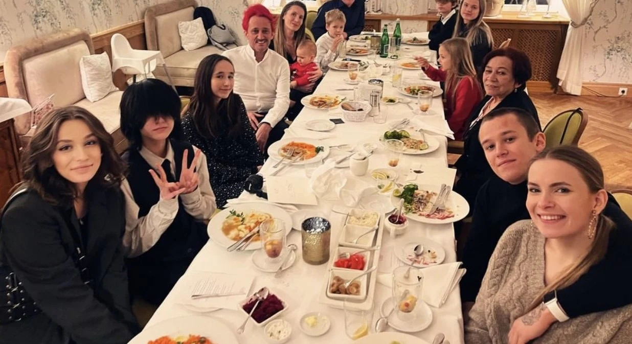 Michał Wiśniewski z rodziną. Archiwum prywatne Michał Wiśniewski z rodziną. Archiwum prywatne