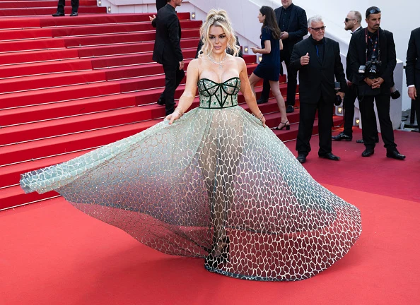 Cannes 2022. Pokaz filmu "Mother's son"; Tallia Storm  Cannes 2022. Pokaz filmu "Mother's son"; Tallia Storm