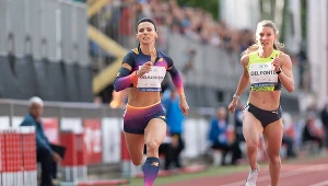 Anna Kiełbasińska niespodziewanie wygrała na 100 m z piątą na igrzyskach w Tokio Ajlą Del Ponte