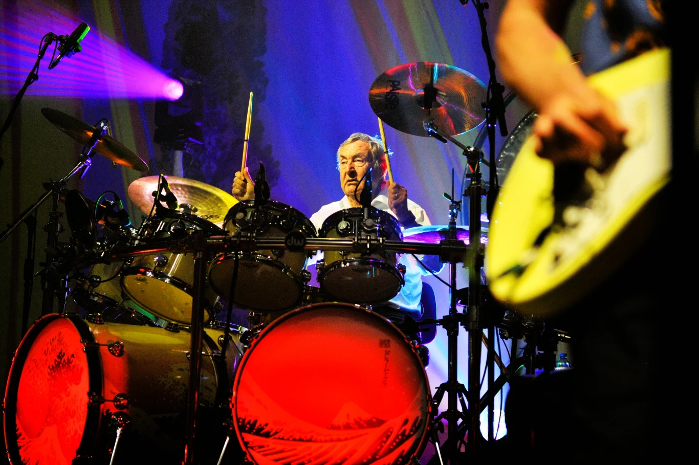 Nick Mason zagrał w Łodzi