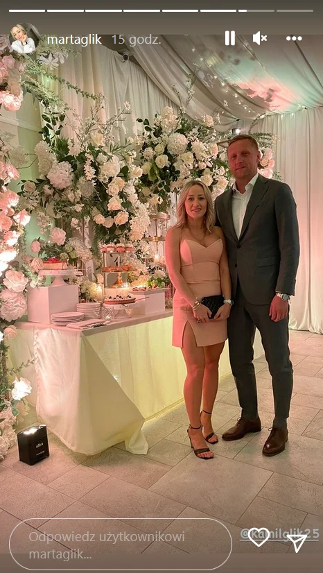 Na ślubie nie zabrakło Kamila i Marty Glik IG @martaglik/ Na ślubie nie zabrakło Kamila i Marty Glik IG @martaglik/