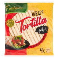 Funtastic Tortilla pszenna grillowana 250 g (4 x 62,5 g)