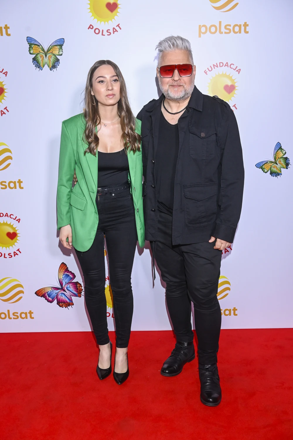 Artur Gadowski z córką Artur Gadowski z córką