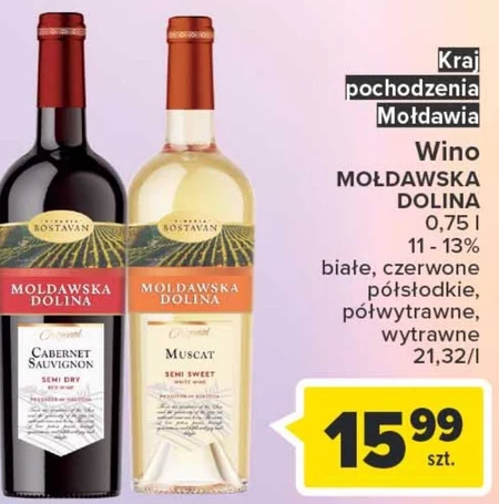 Wino Mołdawska Dolina
