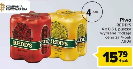 Redd's Piwo smak żurawiny 4 x 0,5 l