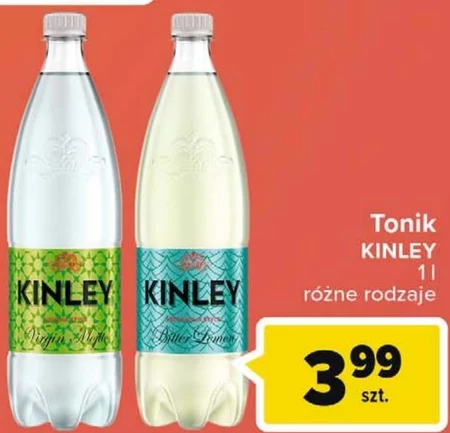 Kinley Bitter Lemon Napój gazowany 1 l