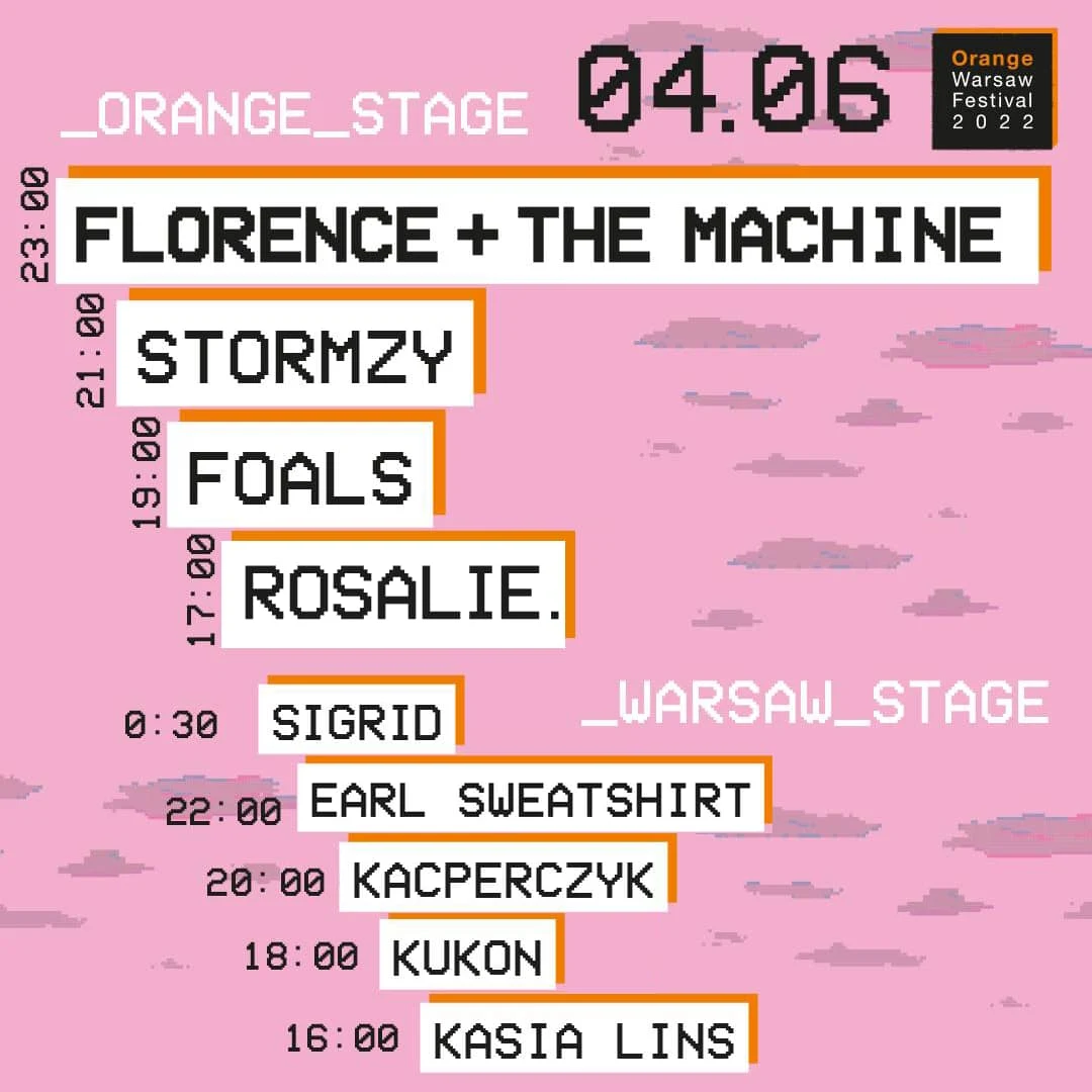 Line-up drugiego dnia OWF 2022