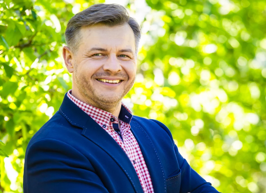 Jacek Dębski z projektu #wybieramPOLSKIEjabłka
