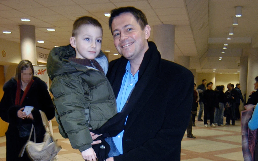 Krzysztof Ibisz z synem w 2006 r. Krzysztof Ibisz z synem w 2006 r.