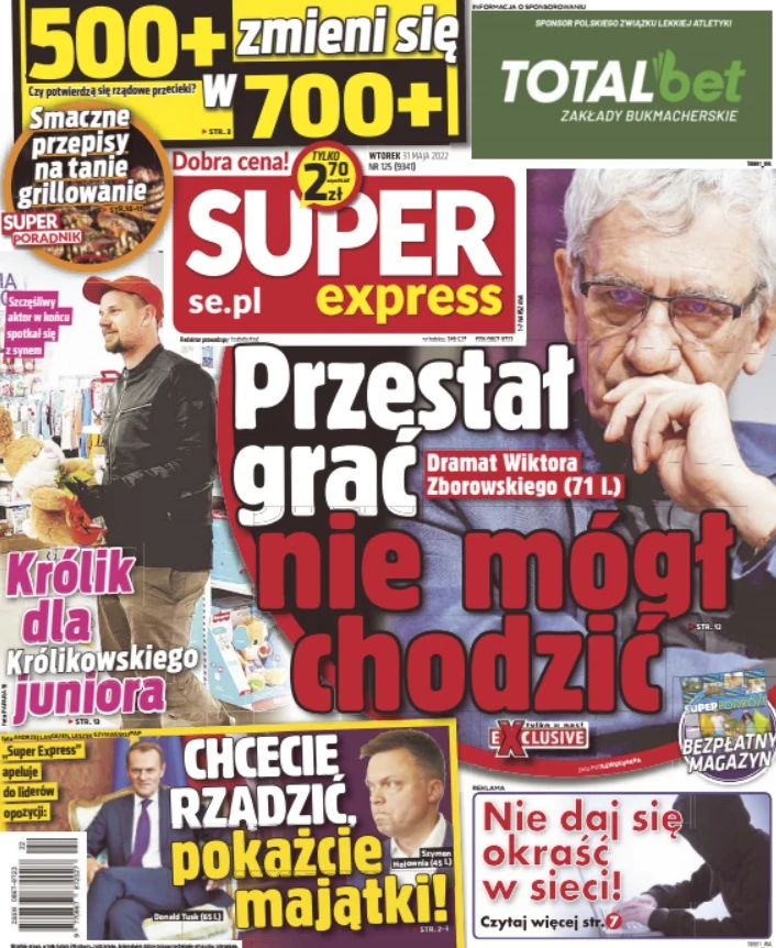 Wiktor Zborowski przestał chodzić Wiktor Zborowski przestał chodzić