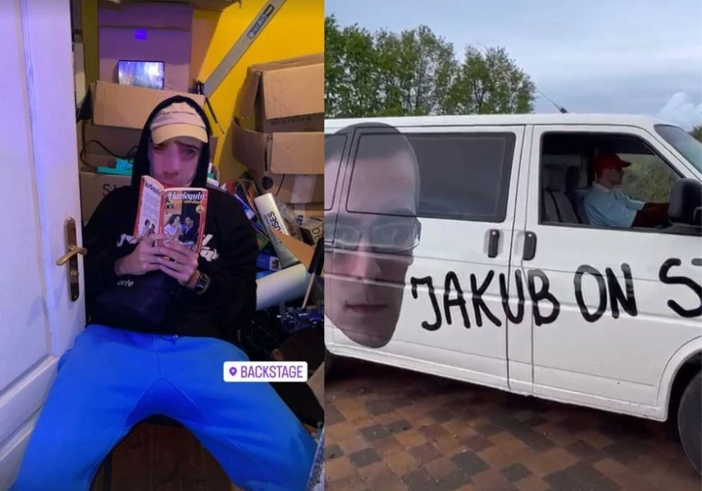 Quebonafide zagrał kameralny koncert w Żukówku (backstage) Quebonafide zagrał kameralny koncert w Żukówku (backstage)