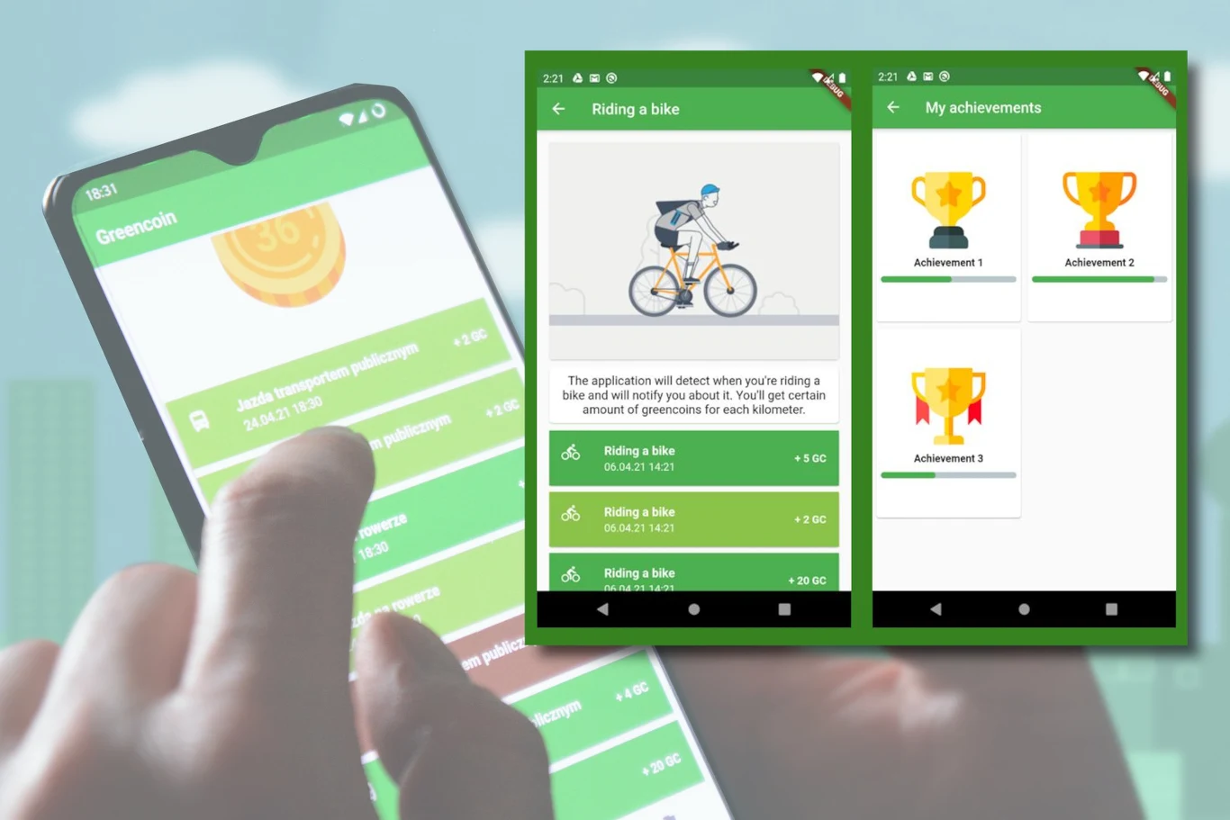 W systemie Greencoin mieszkańcy mają dostawać zieloną walutę m.in. za jazdę rowerem. Projektowi bliżej do punktów lojalnościowych niż kryptowaluty - podkreślają twórcy