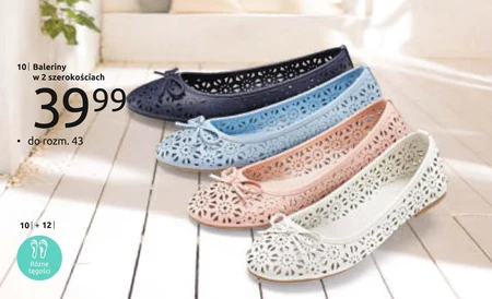 Baleriny damskie Bonprix