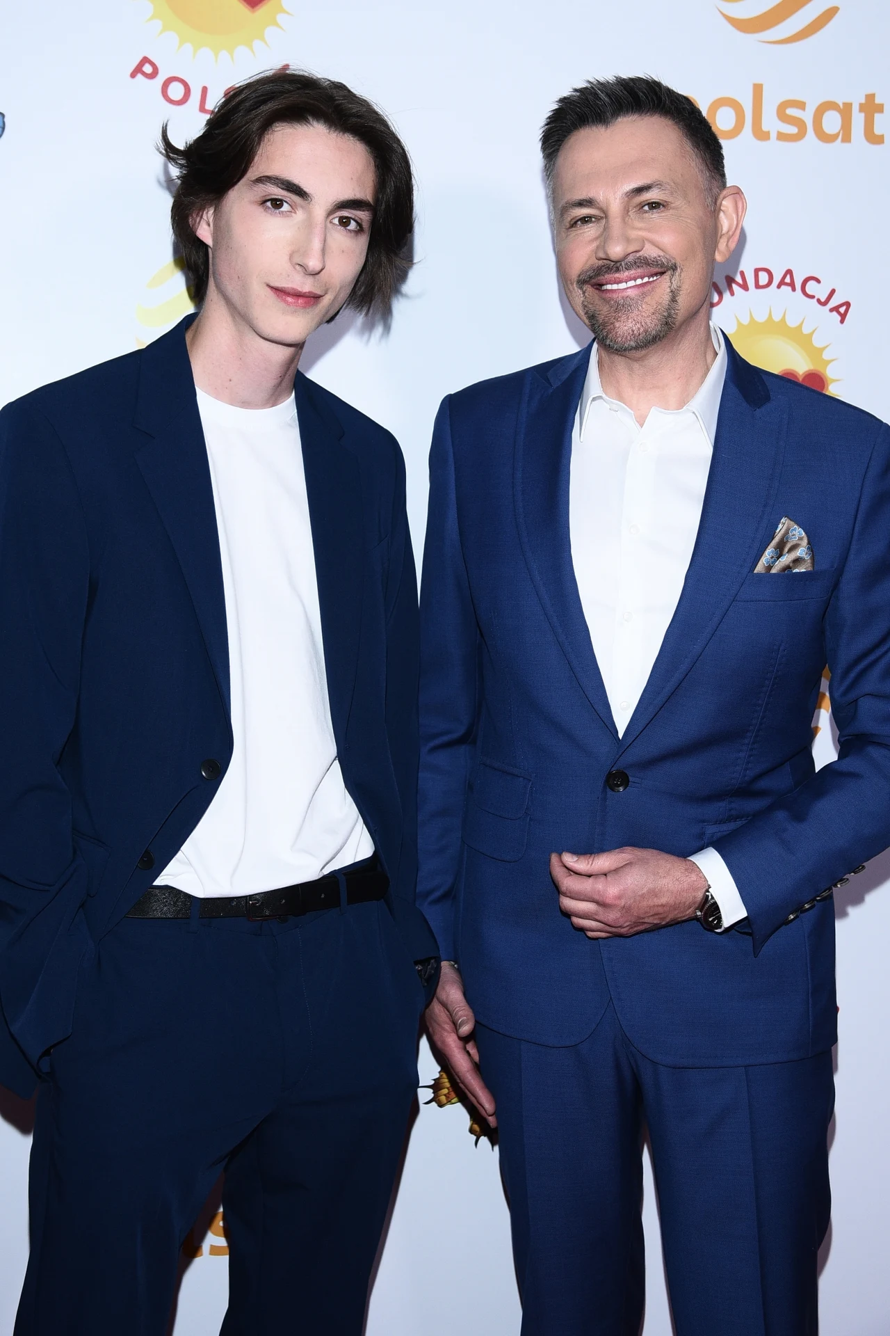 Maksymilian Ibisz i Krzysztof Ibisz na koncercie Fundacji Polsat Maksymilian Ibisz i Krzysztof Ibisz na koncercie Fundacji Polsat