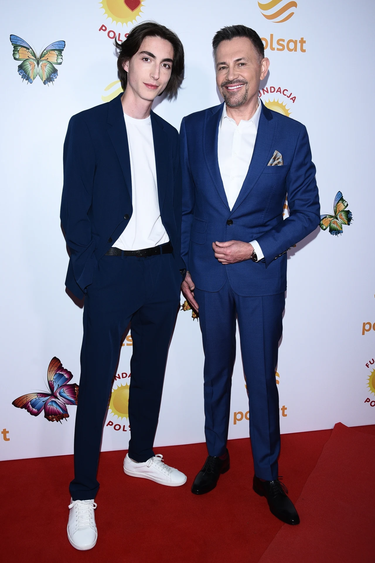 Maksymilian Ibisz i Krzysztof Ibisz w Skierniewicach na koncercie Fundacji Polsat - Jesteśmy dla dzieci Maksymilian Ibisz i Krzysztof Ibisz w Skierniewicach na koncercie Fundacji Polsat - Jesteśmy dla dzieci