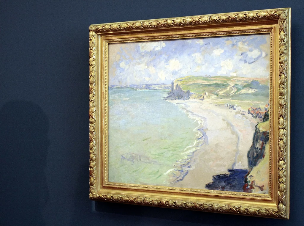 Obraz Claude'a Moneta Plaża w Pourville