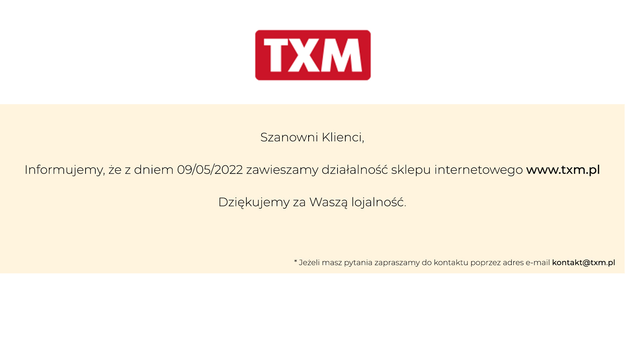 TXM Textil Market zawiesił działalność. Strona internetowa sieci nie funkcjonuje, nie można też odwiedzać sklepów