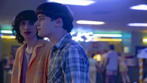 Finn Wolfhard (Mike Wheeler) i Noah Schnapp (Will Byers) w czwartym sezonie "Stranger Things"