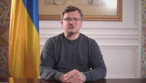 Dmytro Kułeba podczas rozmowy z Janem Mikrutą