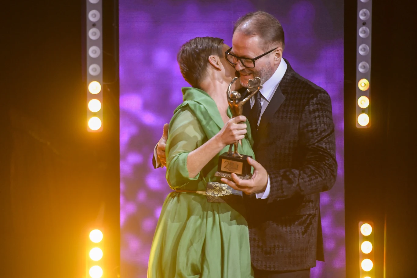 Kinga Preis i Artur Żmijewski z Telekamerami 25-lecia