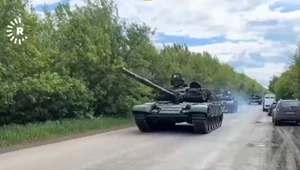 Polskie czołgi  T-72M1 i T-72M1R na froncie ukraińskim