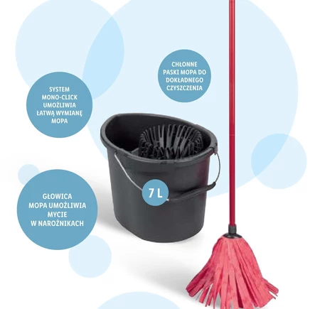 Mop z wiadrem Vileda