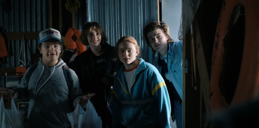 Kadr z 4. sezonu serialu "Stranger Things" Kadr z 4. sezonu serialu "Stranger Things"