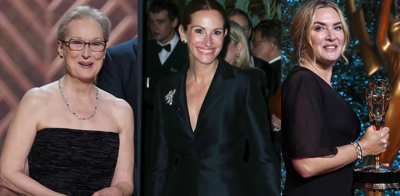 Meryl Streep, Julia Roberts i Kate Winslet Meryl Streep, Julia Roberts i Kate Winslet