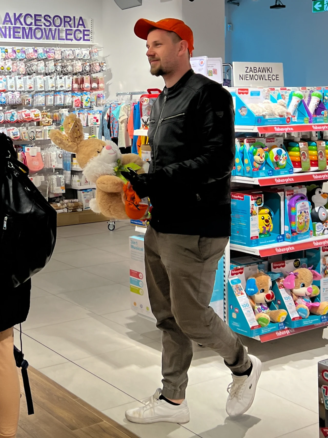 W końcu aktor wybrał na Vincenta uroczego pluszaka - królika