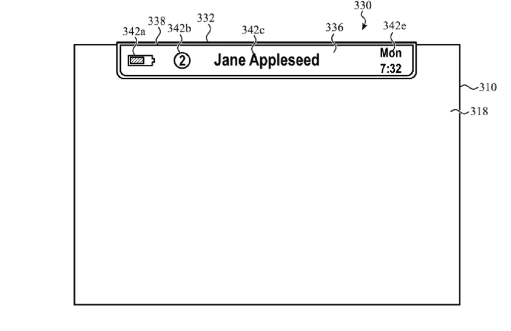 Apple i pomysł na klawiaturę iPada z wycięciem na pasku dotykowym.