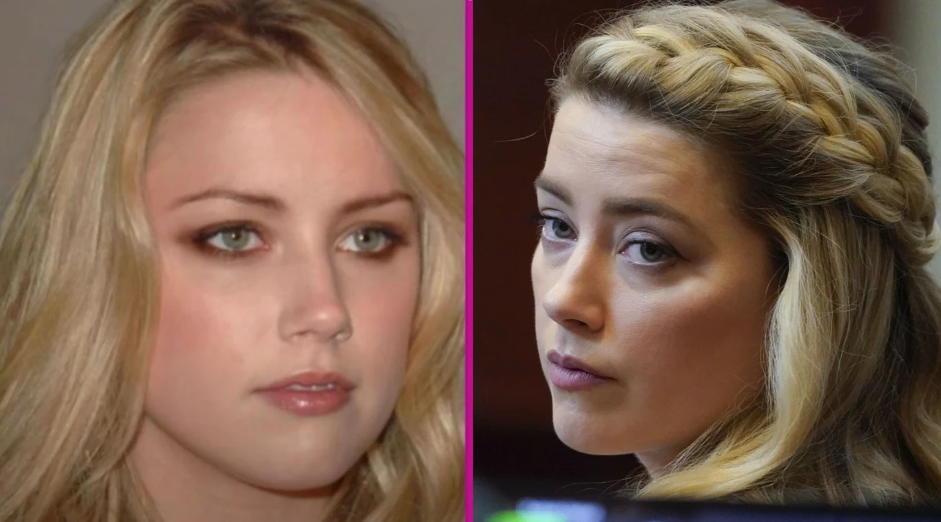 Amber Heard bardzo się zmieniła Amber Heard bardzo się zmieniła