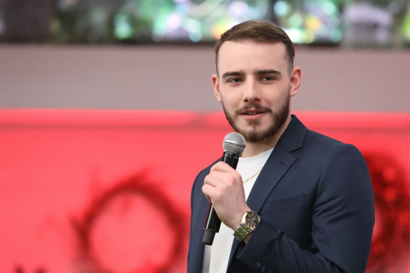 Krystian Ochman chwalony przez swojego dziadka Krystian Ochman chwalony przez swojego dziadka