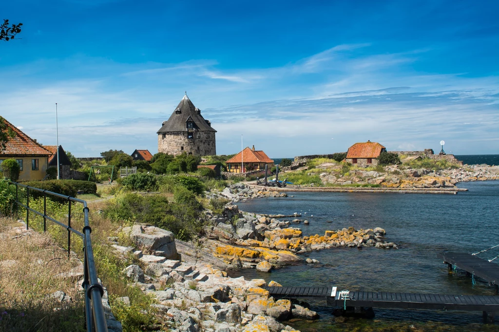 Bornholm przyciąga łagodnym klimatem i malowniczymi pejzażami