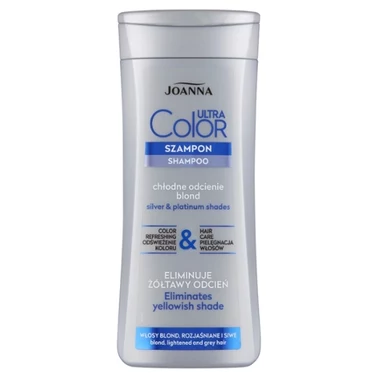 Joanna Ultra Color Szampon chłodne odcienie blond 200 ml - 2