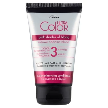 Joanna Ultra Color Koloryzująca odżywka różowe odcienie blond 100 g - 1